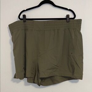 Old Navy Casual Olive Green Stretch Shorts